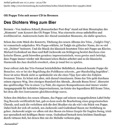 Des Dichters Weg zum Bier Bild 1