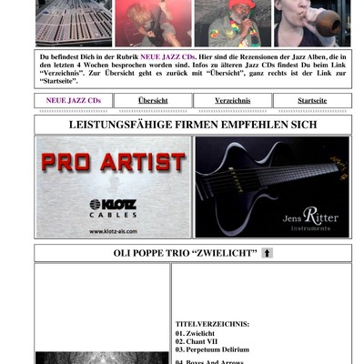 CD-Kritik &quot;Zwielicht&quot; Bild 1